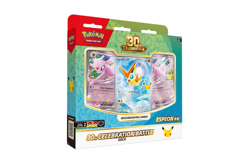 The Pokémon Company International Reveals 30th Celebration Trading Card Expansion Lineup