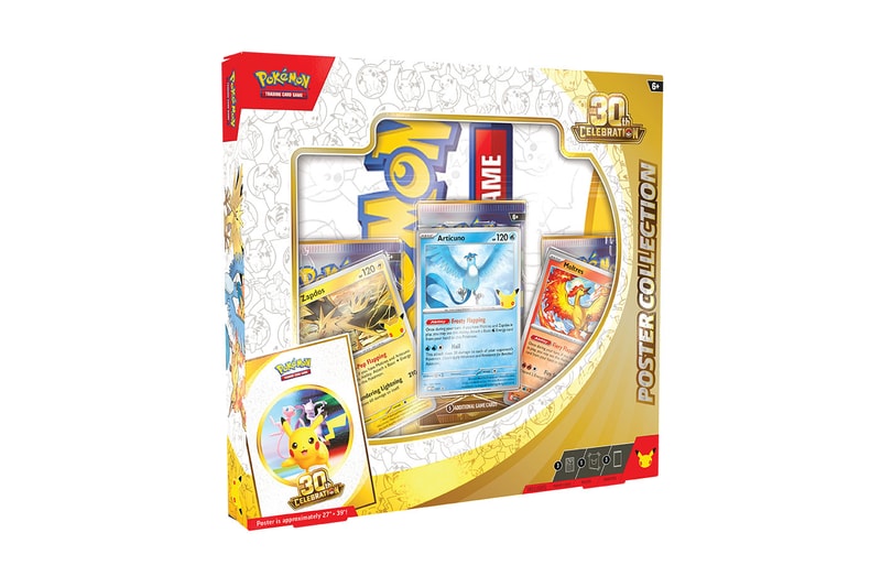 The Pokémon Company International Reveals 30th Celebration Trading Card Expansion Lineup