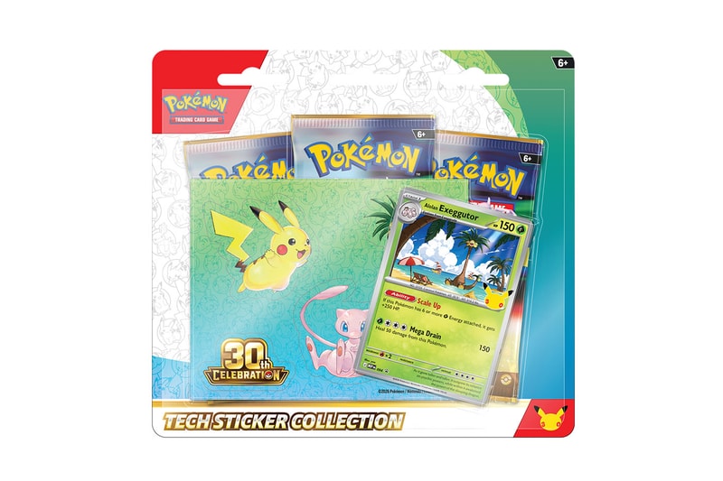 The Pokémon Company International Reveals 30th Celebration Trading Card Expansion Lineup