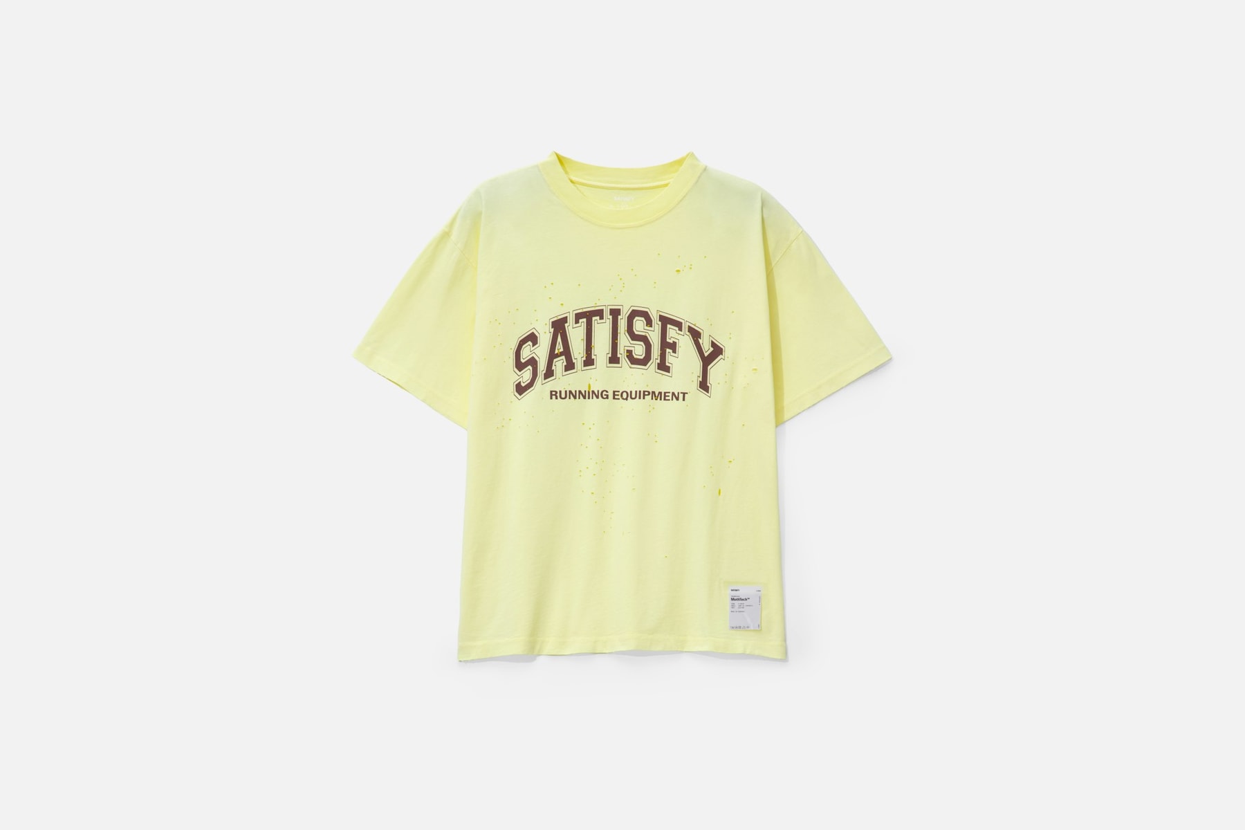 SATISFY new collection at HBX