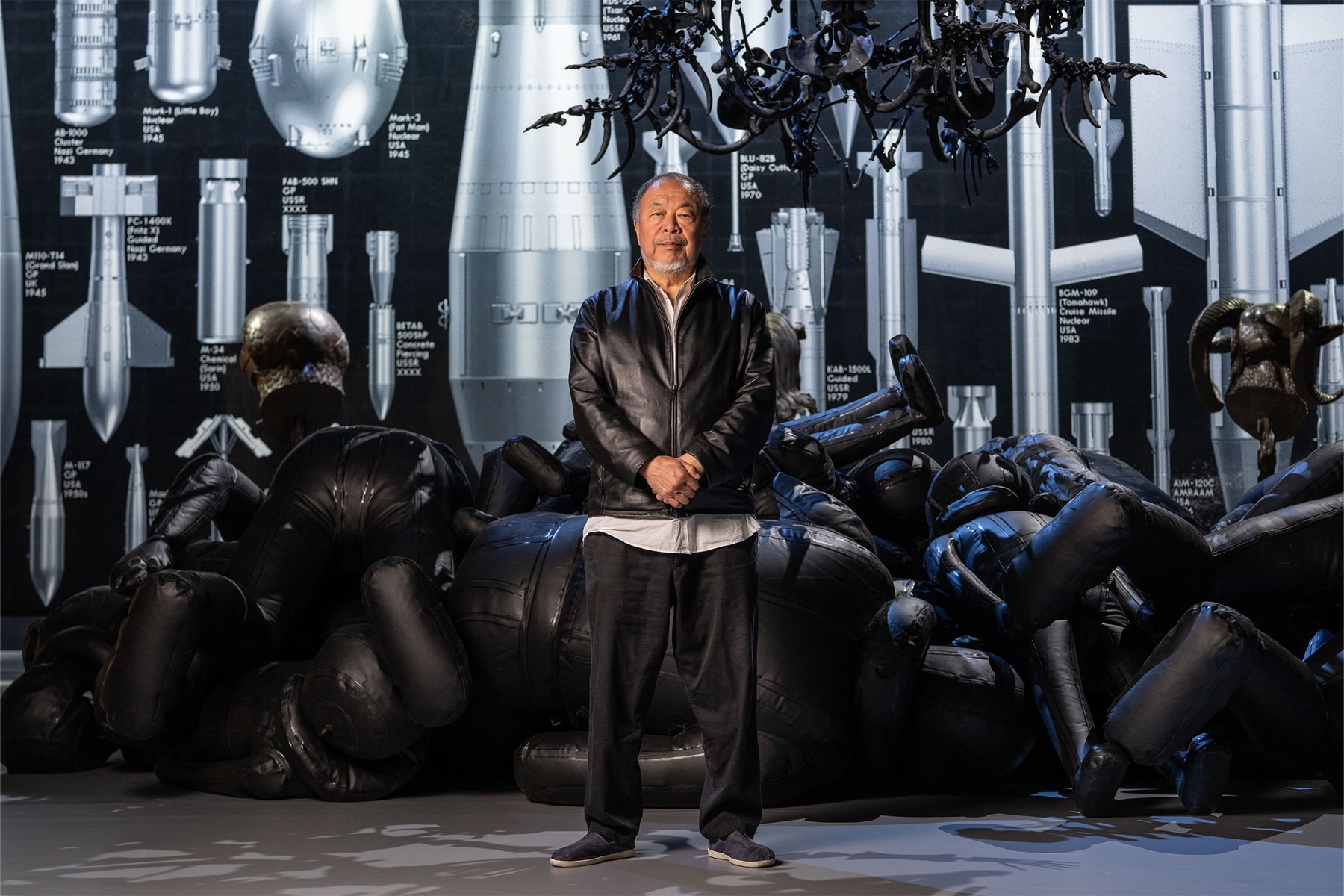 Ai Weiwei Live Performance Manchester Aviva Studios Button Up! Sewing a Button Detention
