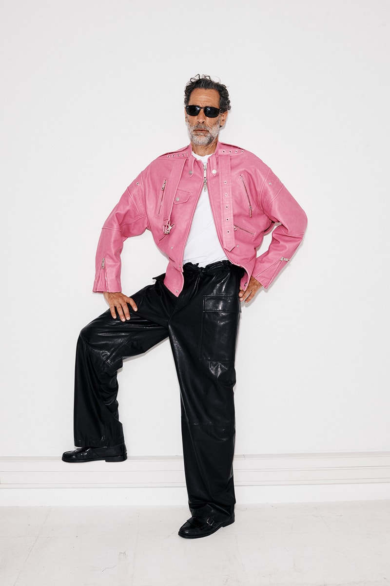 EZR paris fashion week pfw spring summer 2027 ss27 streetwear luxury contemporary design denim leather military biker silver hardware collection range exclusive gunna afterparty 