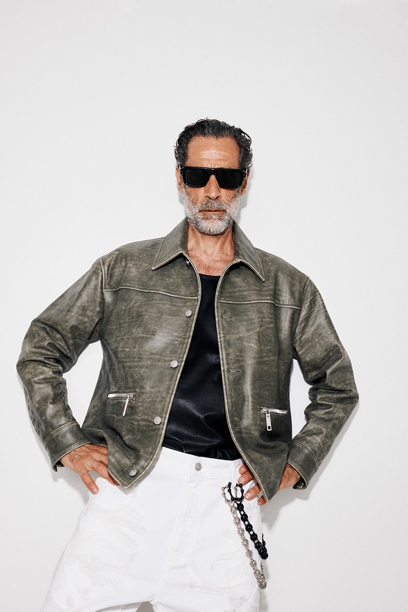 EZR paris fashion week pfw spring summer 2027 ss27 streetwear luxury contemporary design denim leather military biker silver hardware collection range exclusive gunna afterparty 