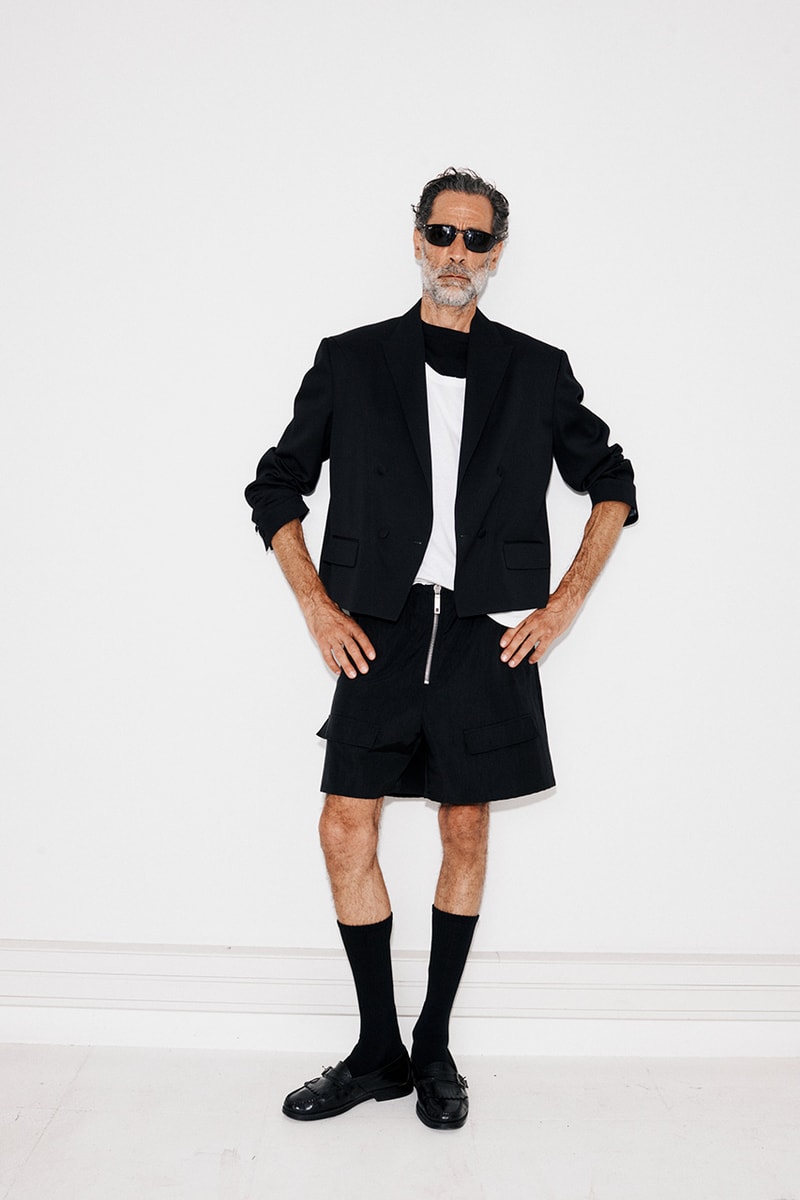 EZR paris fashion week pfw spring summer 2027 ss27 streetwear luxury contemporary design denim leather military biker silver hardware collection range exclusive gunna afterparty 