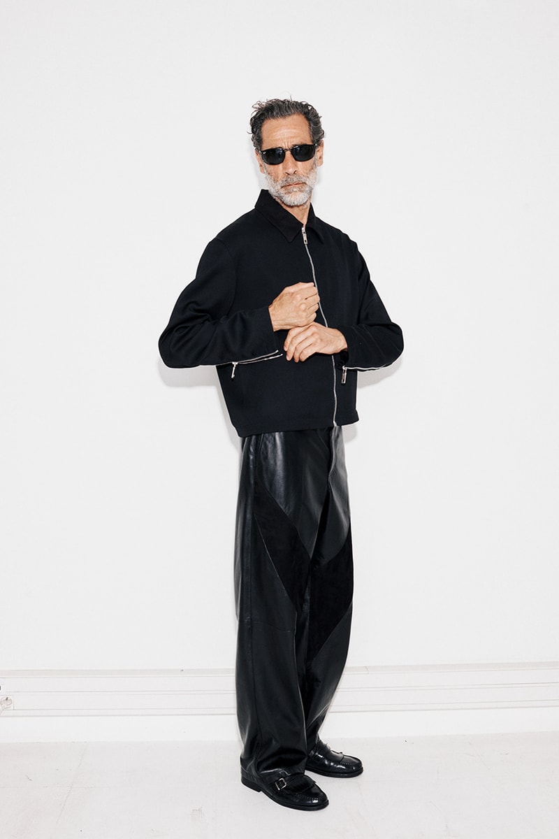 EZR paris fashion week pfw spring summer 2027 ss27 streetwear luxury contemporary design denim leather military biker silver hardware collection range exclusive gunna afterparty 