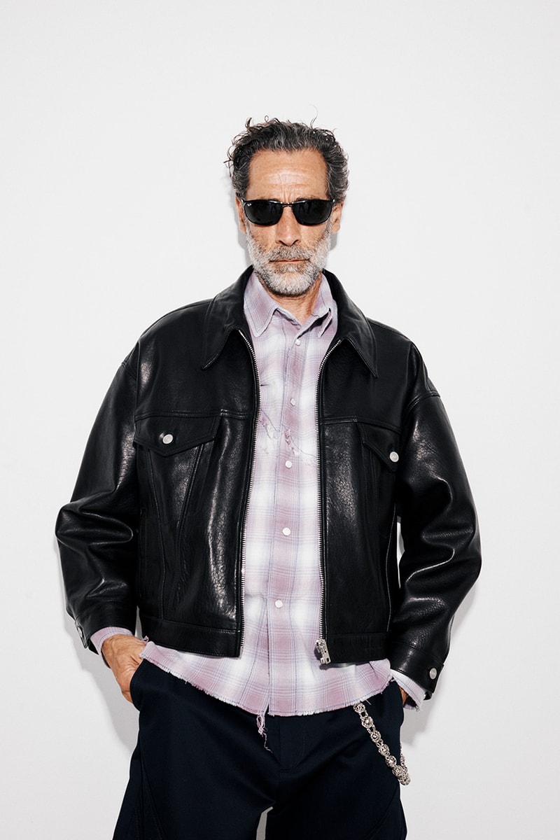 EZR paris fashion week pfw spring summer 2027 ss27 streetwear luxury contemporary design denim leather military biker silver hardware collection range exclusive gunna afterparty 
