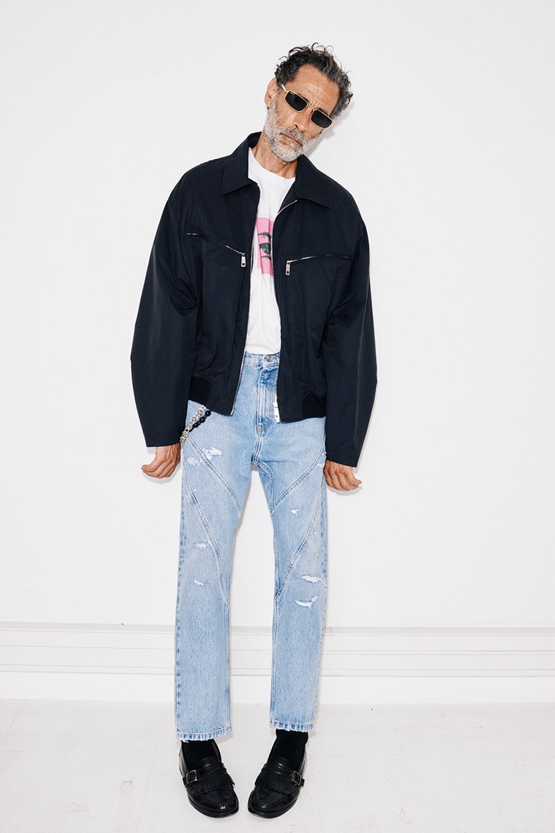 EZR paris fashion week pfw spring summer 2027 ss27 streetwear luxury contemporary design denim leather military biker silver hardware collection range exclusive gunna afterparty 