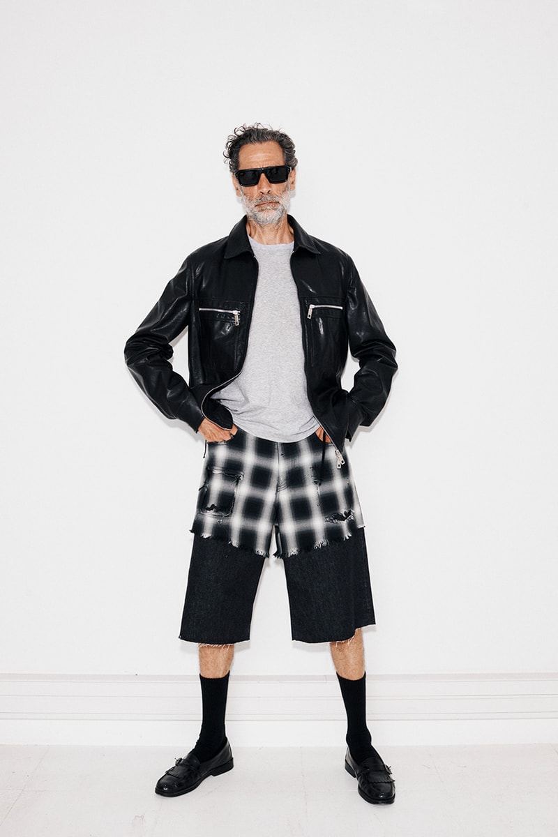 EZR paris fashion week pfw spring summer 2027 ss27 streetwear luxury contemporary design denim leather military biker silver hardware collection range exclusive gunna afterparty 