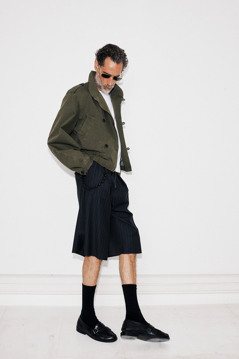 EZR paris fashion week pfw spring summer 2027 ss27 streetwear luxury contemporary design denim leather military biker silver hardware collection range exclusive gunna afterparty 