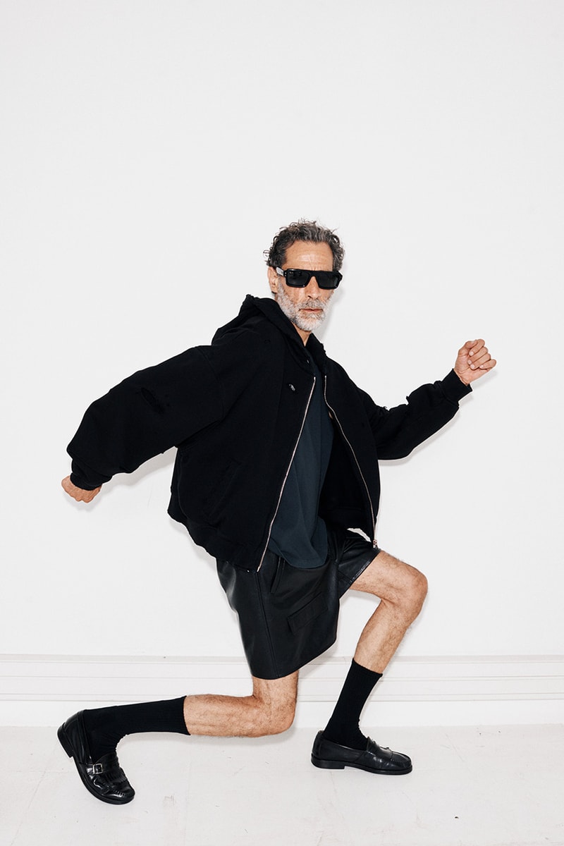 EZR paris fashion week pfw spring summer 2027 ss27 streetwear luxury contemporary design denim leather military biker silver hardware collection range exclusive gunna afterparty 