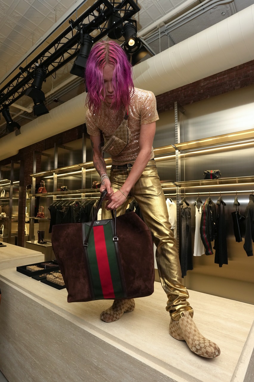 Nettspend's Generation Gucci Pop-Up Proves the Continuing Convergence of High Fashion and the Hip Hop Underground elc early life crisis fakemink fashion week