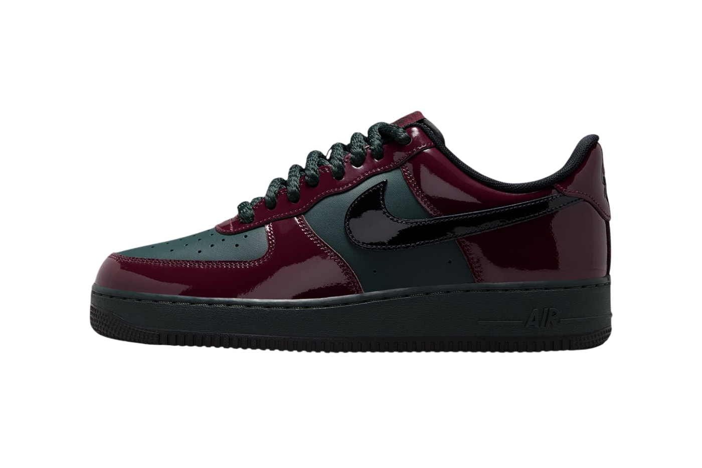 Nike Air Force 1 Low Patent Leather Beef and Broccoli IX4088-352 Official Images