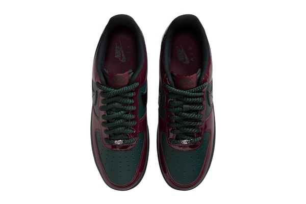 Nike Air Force 1 Low Patent Leather Beef and Broccoli IX4088-352 Official Images