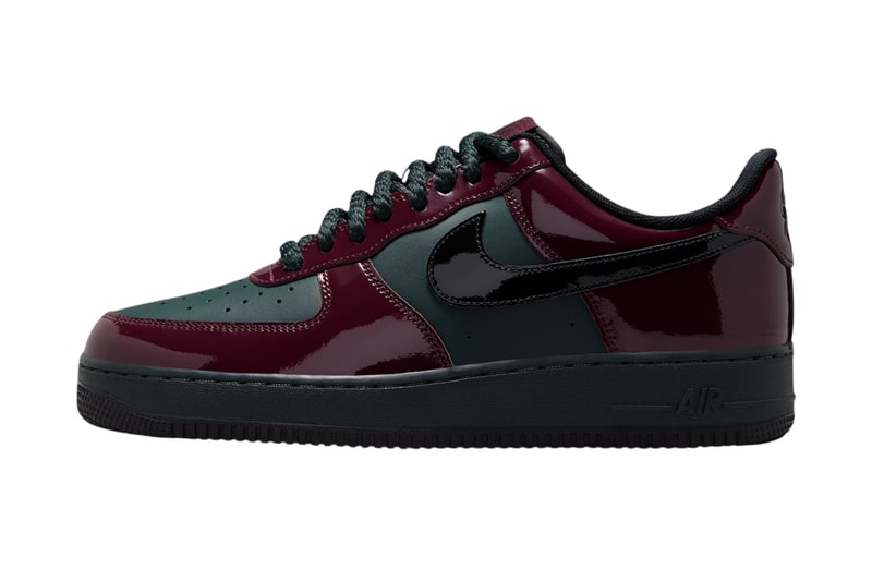 A “Beef and Broccoli” Colorway Lands on the Nike Air Force 1 Low Patent Leather