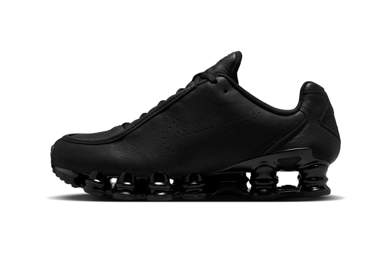Nike Shox TL Black Leather IR2097-001 Official Images