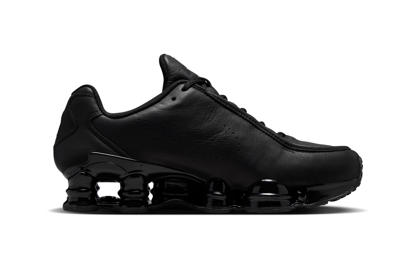 Nike Shox TL Black Leather IR2097-001 Official Images