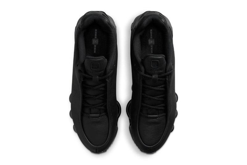 Nike Shox TL Black Leather IR2097-001 Official Images