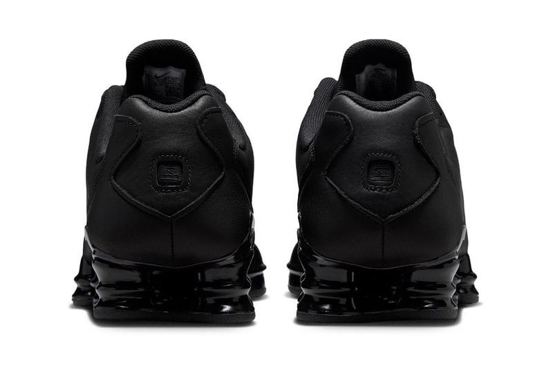 Nike Shox TL Black Leather IR2097-001 Official Images