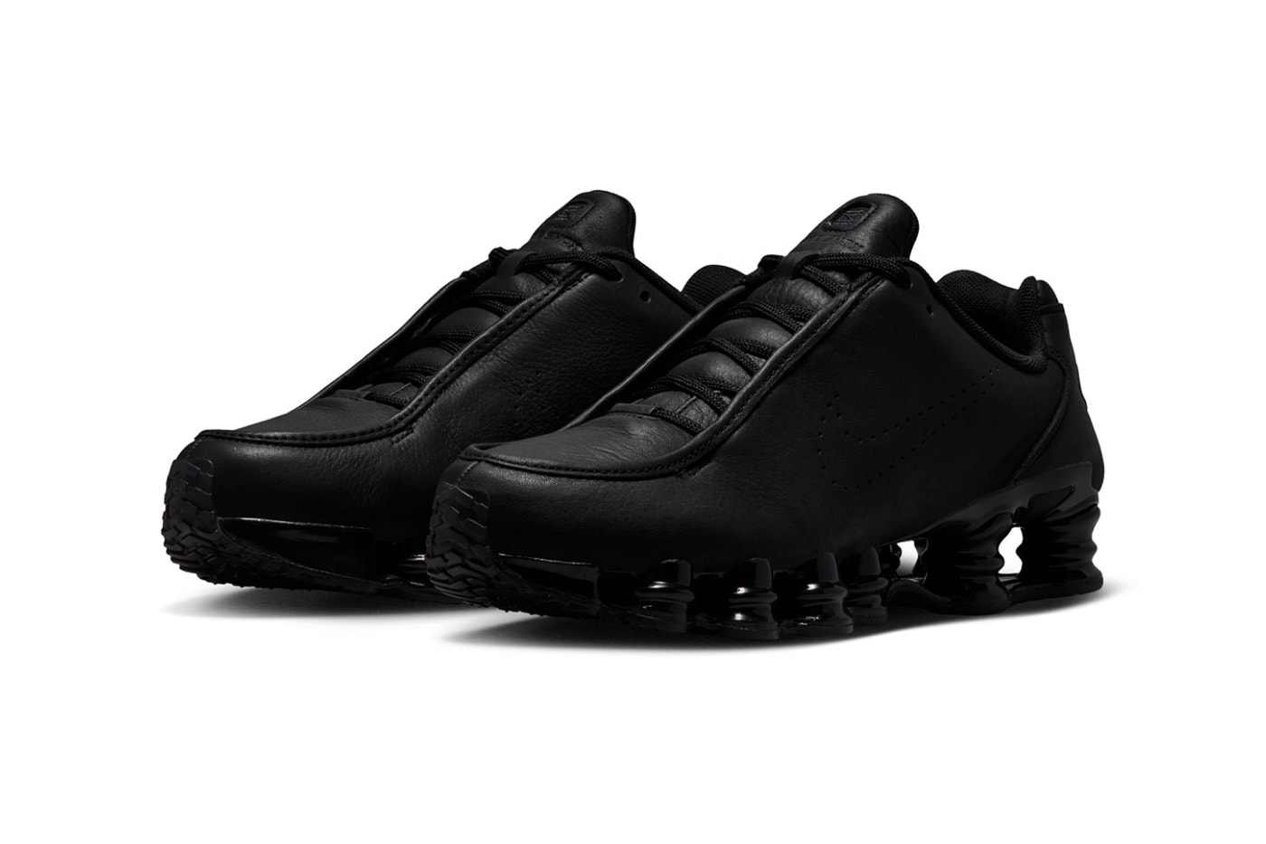 Nike Shox TL Black Leather IR2097-001 Official Images