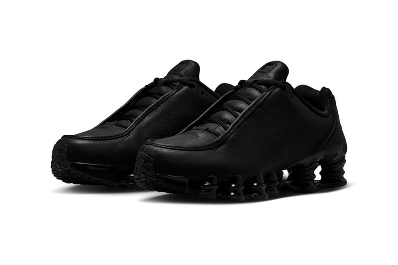 Nike Shox TL Black Leather IR2097-001 Official Images