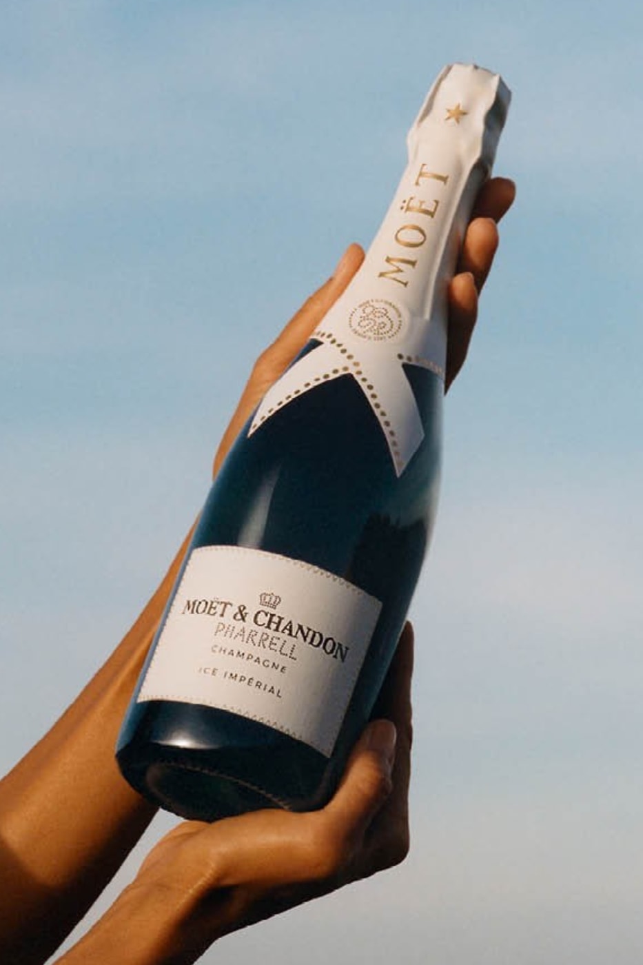 Pharrell Williams Moët Chandon Ice Impérial Collaboration Announcement Info