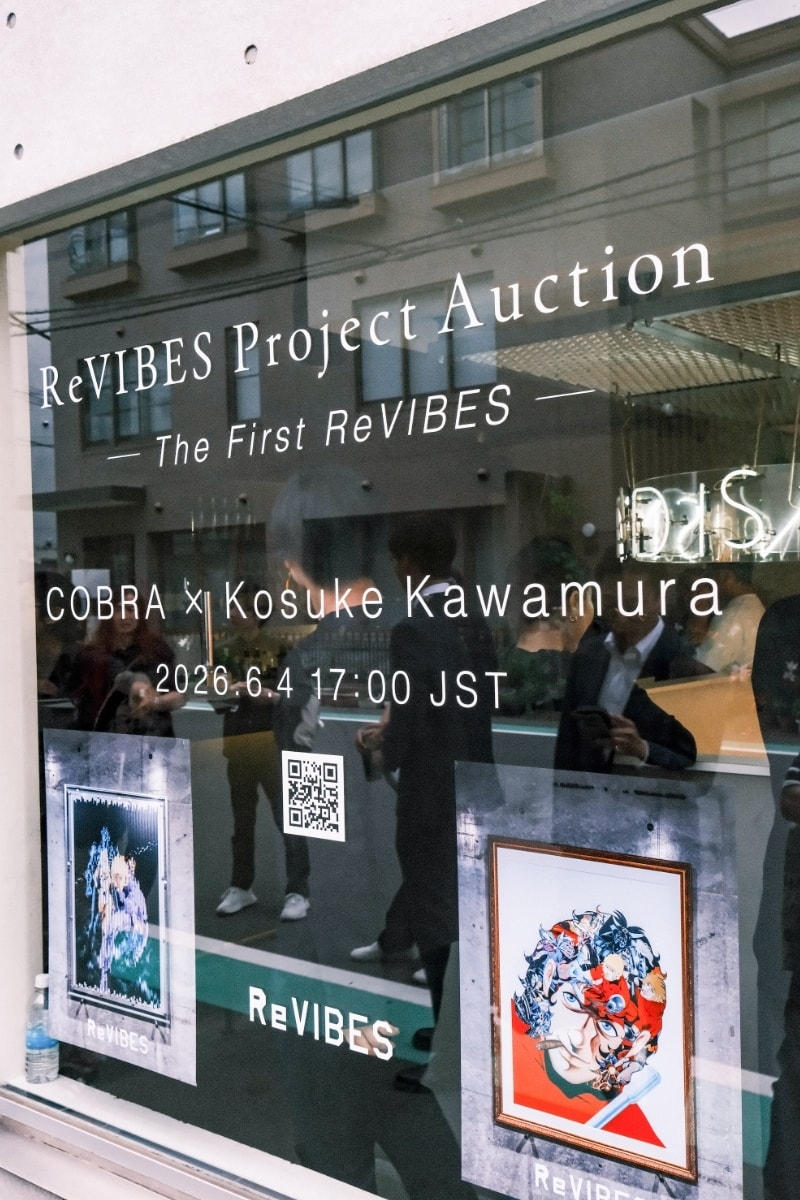 'COBRA' x Kosuke Kawamura ReVIBES Project Interview TANGLE Buichi Terasawa