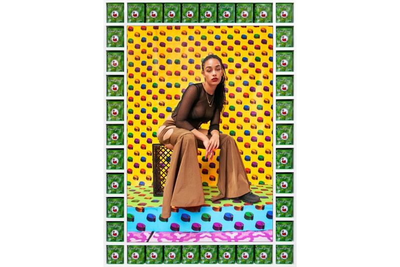 Hassan Hajjaj My London Rockstars Sotheby's Story Cafe Exhibition Art Artworks Motherlan Slawn Clint419 Jorja Smith Central Cee