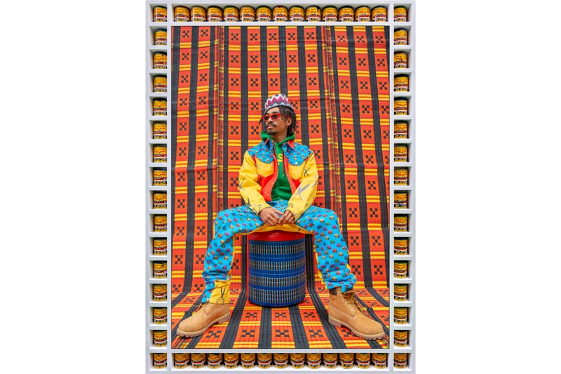Hassan Hajjaj My London Rockstars Sotheby's Story Cafe Exhibition Art Artworks Motherlan Slawn Clint419 Jorja Smith Central Cee