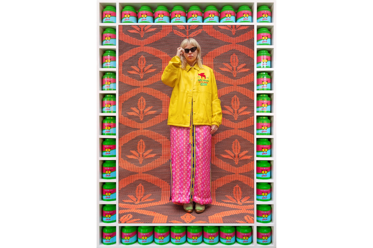 Hassan Hajjaj My London Rockstars Sotheby's Story Cafe Exhibition Art Artworks Motherlan Slawn Clint419 Jorja Smith Central Cee