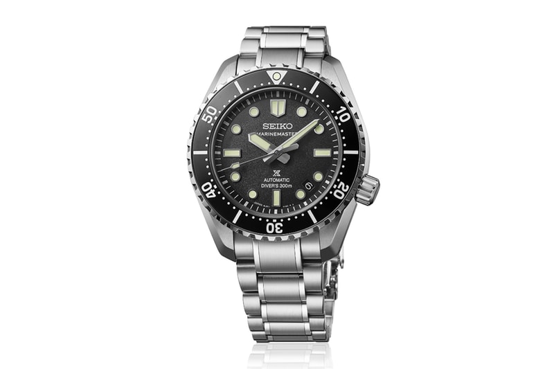 Seiko Prospex ‘Marinemaster’ 1968 Diver’s Reinterpretation 300m in High Contrast Black SLA079J Release Info 