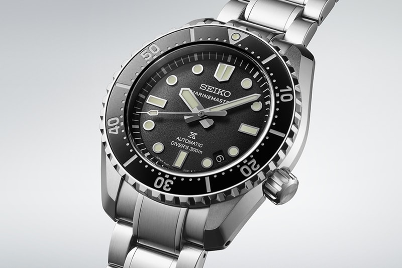 Seiko Prospex ‘Marinemaster’ 1968 Diver’s Reinterpretation 300m in High Contrast Black SLA079J Release Info 