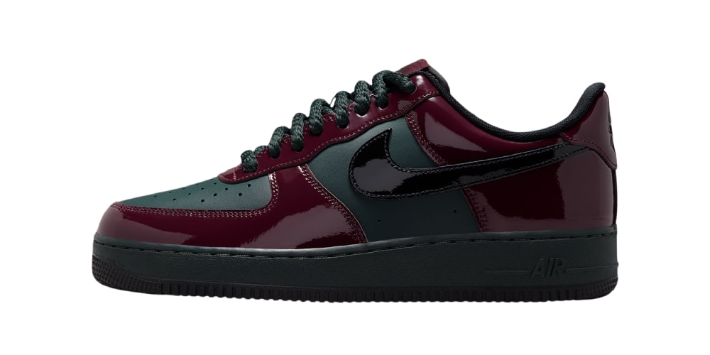 A “Beef and Broccoli” Colorway Lands on the Nike Air Force 1 Low Patent Leather