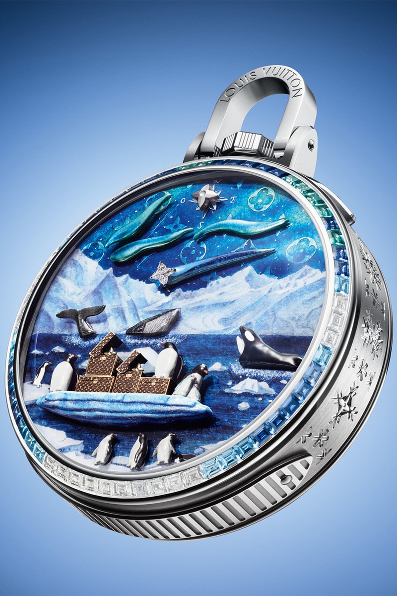 Louis Vuitton Escale en Alaska Pocket Watch