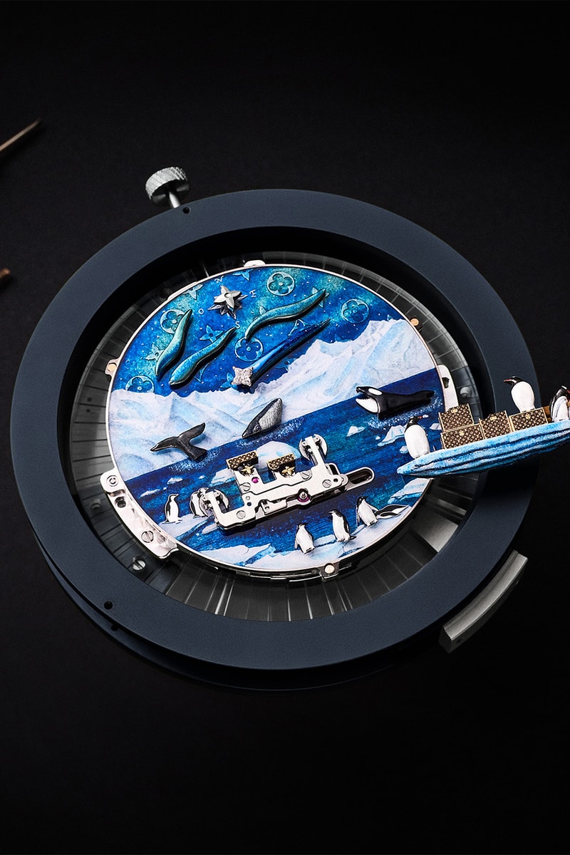 Louis Vuitton Escale en Alaska Pocket Watch