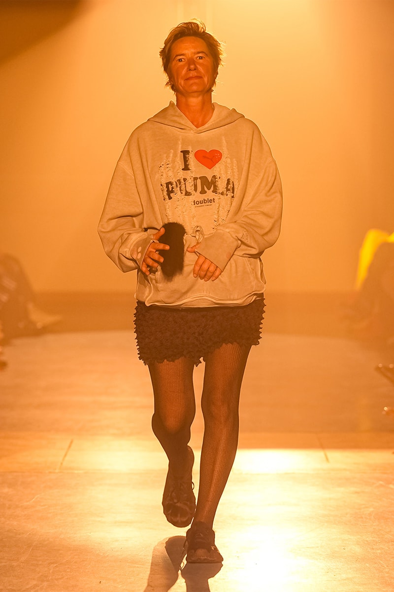 doublet Spring/Summer 2027 Collection "A DAY IN THE LIFE"  Paris Fashion Week Runway Masayuki Ino