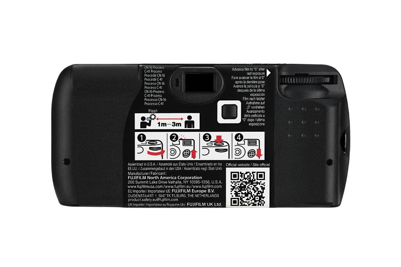 Fujifilm QuickSnap Black and White and QuickSnap Active single-use cameras for 40th anniversary release