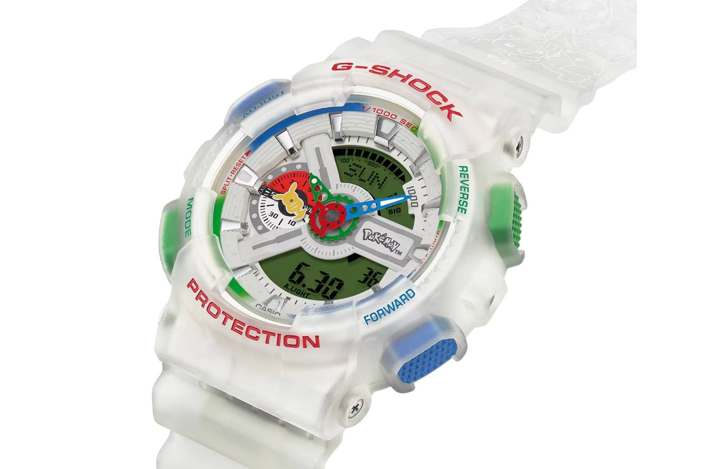 Pokemon Casio G-SHOCK GA110PKM-7A Collab Official Images  Release Info 