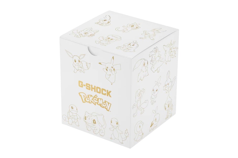 Pokemon Casio G-SHOCK GA110PKM-7A Collab Official Images  Release Info 