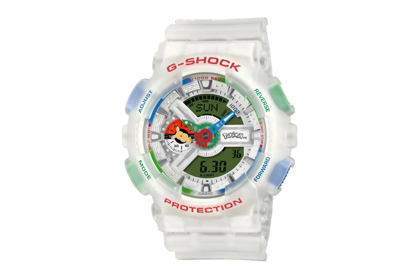 Pokemon Casio G-SHOCK GA110PKM-7A Collab Official Images  Release Info 