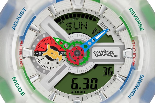 Pokemon Casio G-SHOCK GA110PKM-7A Collab Official Images  Release Info 