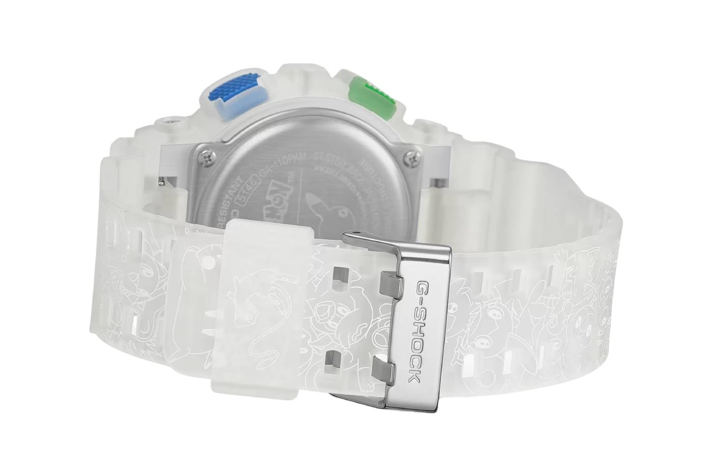 Pokemon Casio G-SHOCK GA110PKM-7A Collab Official Images  Release Info 