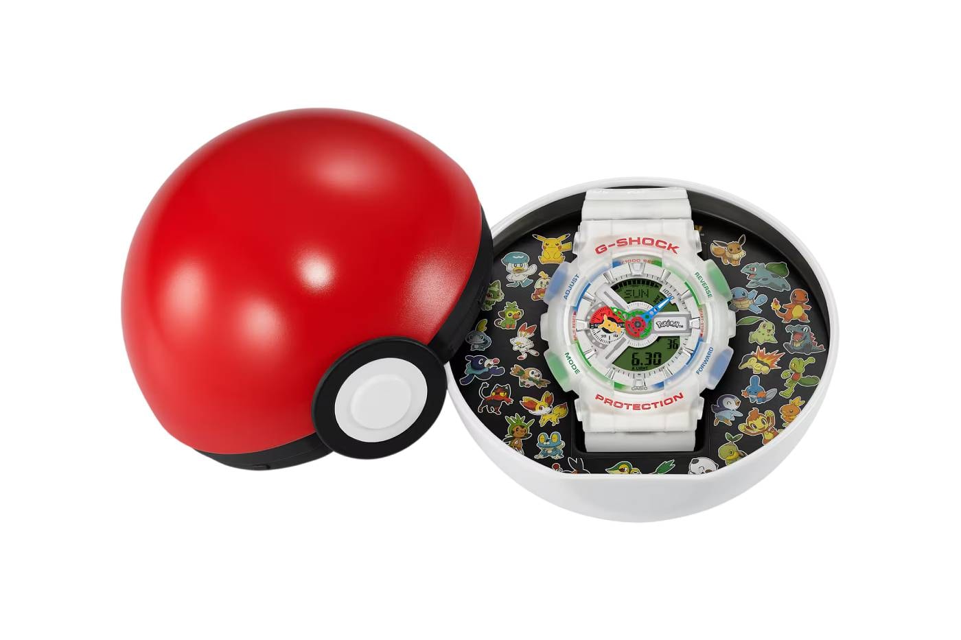 Pokemon Casio G-SHOCK GA110PKM-7A Collab Official Images  Release Info 