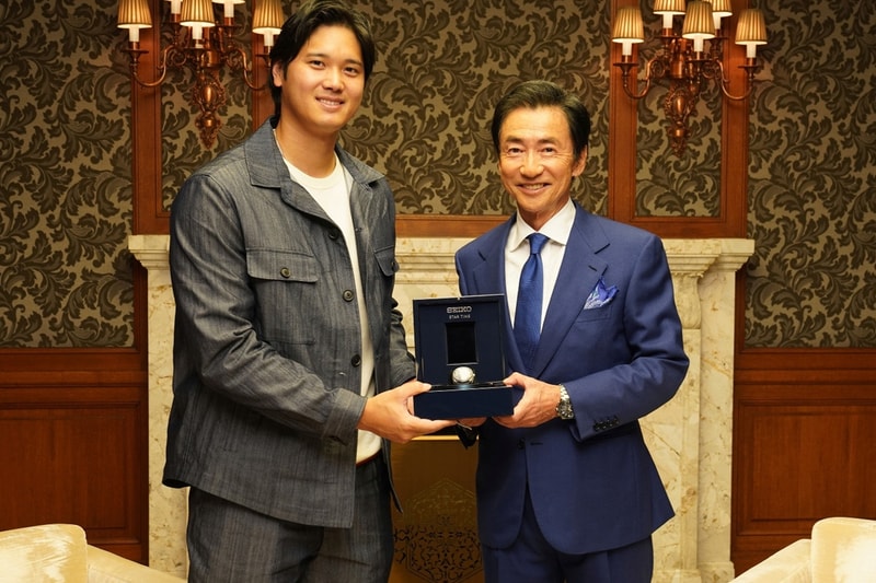 Seiko Star Time One-of-a-kind watch Shohei Ohtani Info