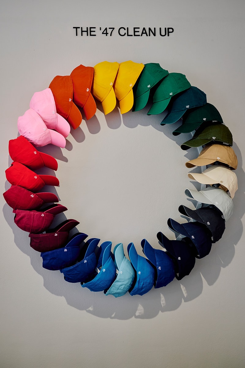 '47 brand headwear hats caps new london store soho heritage contemporary style hypebeast streetwear news design architecture  