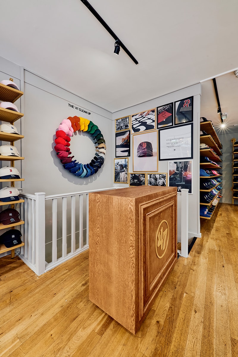 '47 brand headwear hats caps new london store soho heritage contemporary style hypebeast streetwear news design architecture  