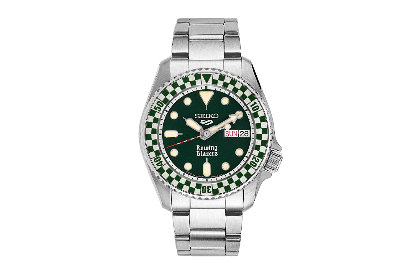 Rowing Blazers Wind Vintage Seiko 38mm 42mm rally diver Collaboration Release Info