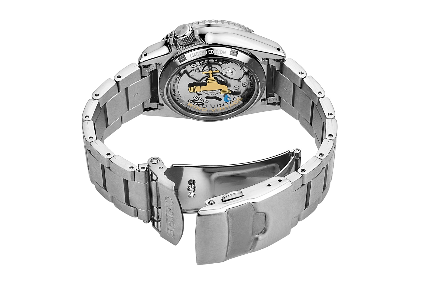 Rowing Blazers Wind Vintage Seiko 38mm 42mm rally diver Collaboration Release Info