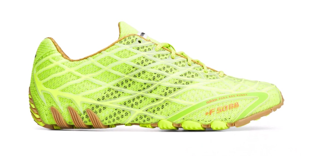 Bad Bunny and adidas Turn Up the Voltage With the F50 Ghost Sprint in "Solar Slime"