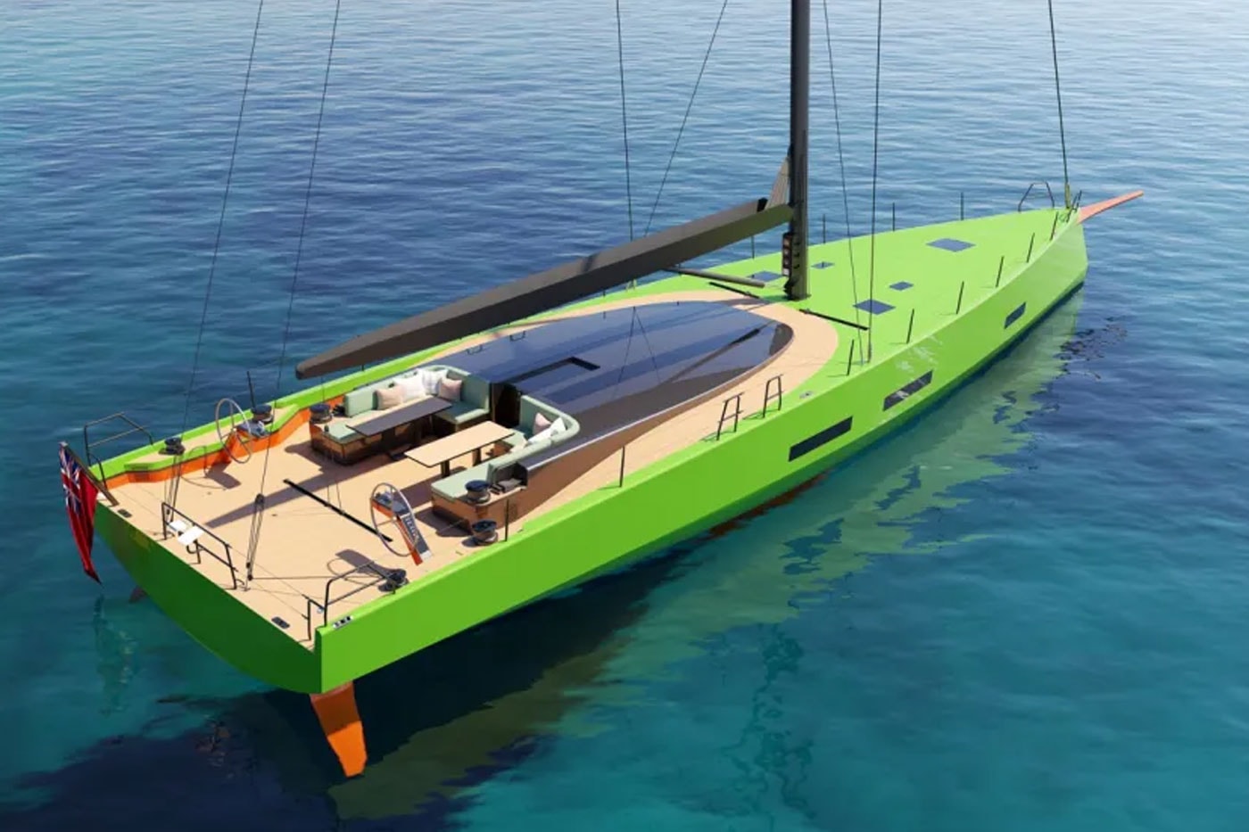 Baltic Yachts Rewrites Luxury Sailing with the Color-Forward Baltic 80 Café Racer
