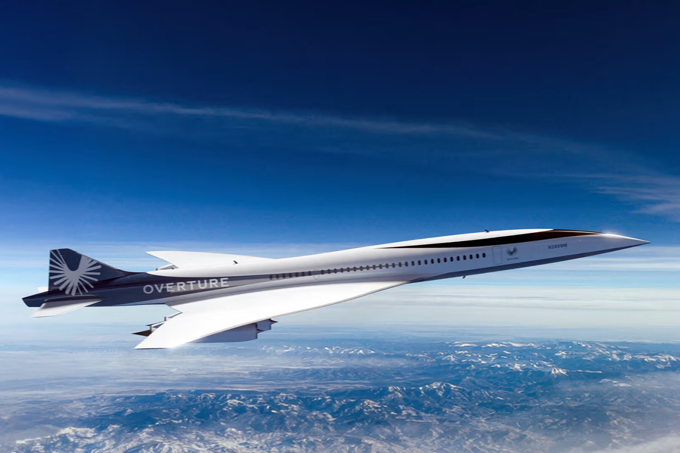 Boom Supersonic Overture and NASA X-59 aircraft representing FAA supersonic flight rule change
